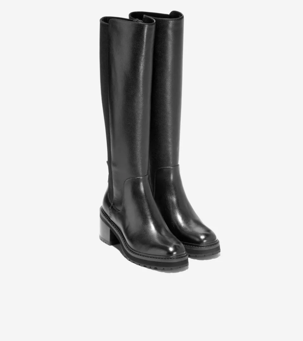womens_gema_tall_waterproof_lug_boots_3.webp Cole Haan Boots*Women's Gema Tall Waterproof Lug Boots Black