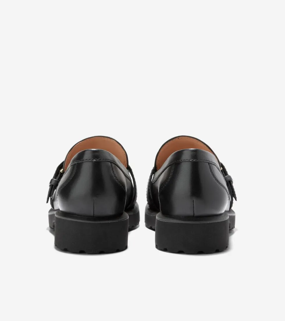 womens_giana_buckle_loafers_3-3.webp Cole Haan Dress Shoes | Loafers & Drivers*Women's Giana Buckle Loafers Black