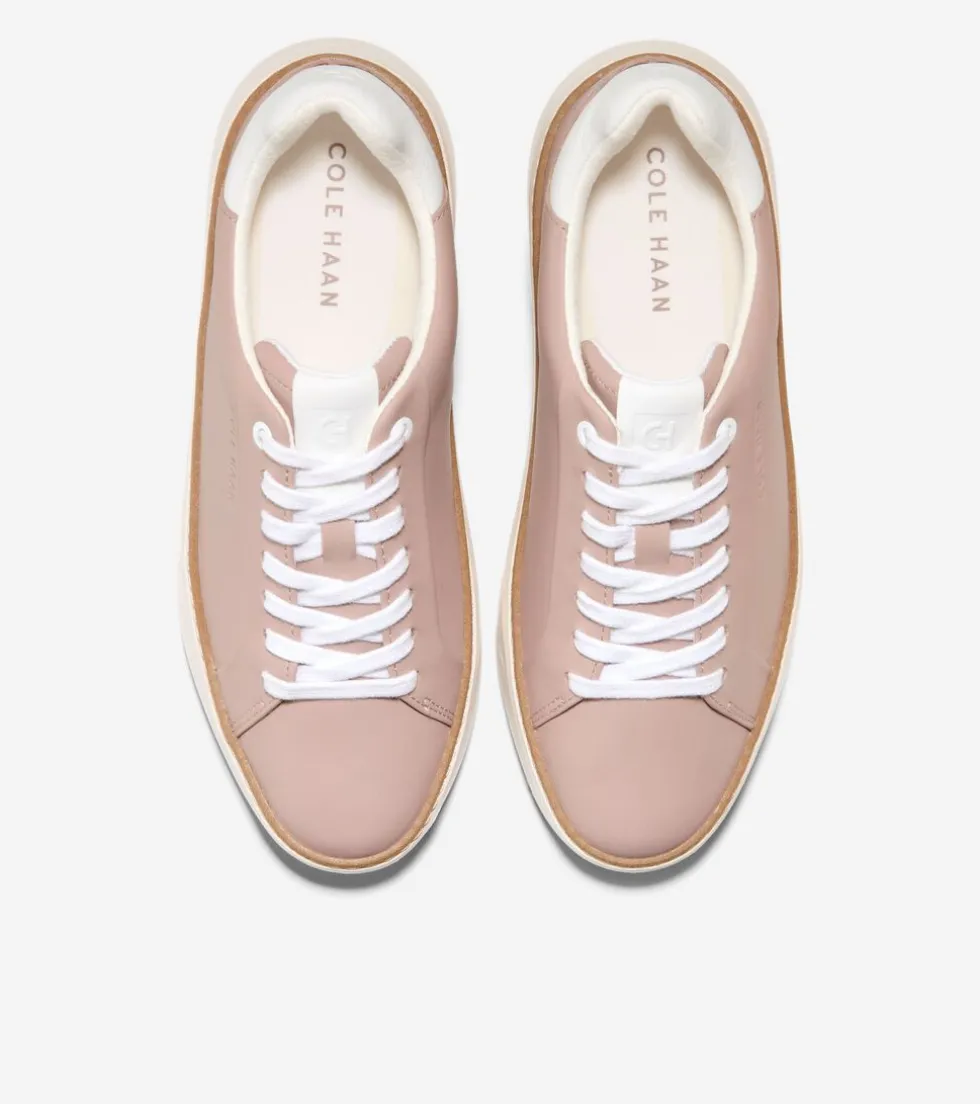 womens_grandproslash_topspin_sneakers_3-4.webp Cole Haan Sneakers*Women's GrandPrø Topspin Sneakers Fawn-White-CrystalGray