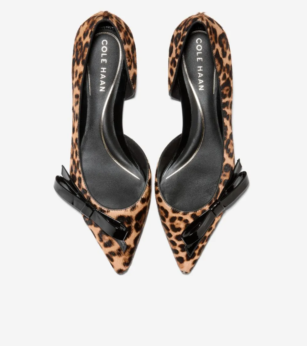 womens_noella_bow_skimmer_flats_4-2.webp Cole Haan Dress Shoes | Flats & Ballets*Women's Noella Bow Skimmer Flats LeopardPrint
