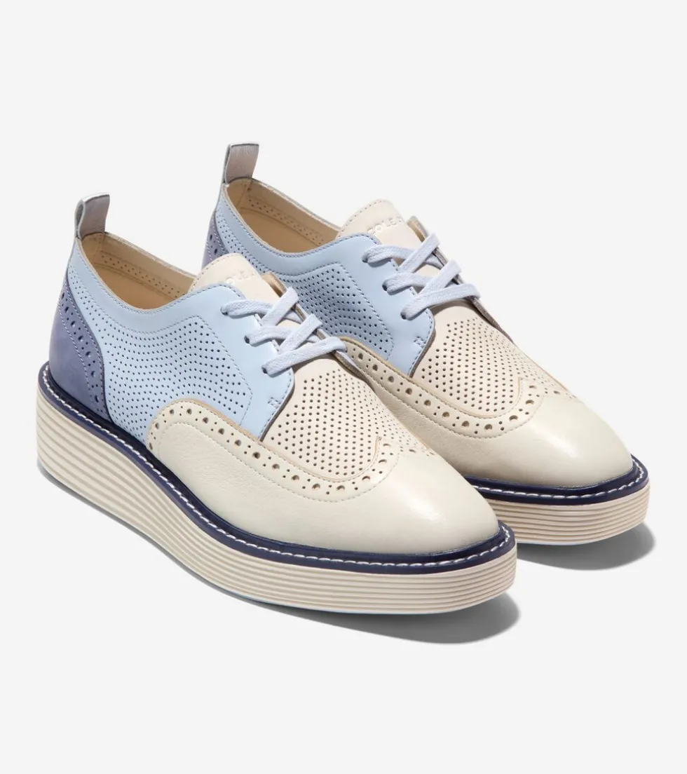 womens_oslashriginalgrand_platform_wingtip_oxfords_5.webp Cole Haan Oxfords*Women's ØriginalGrand Platform Wingtip Oxfords Heather-FolkstoneGray-Ivory