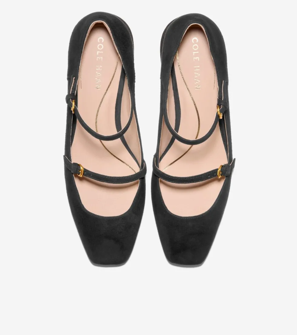 womens_paxton_mary_jane_pumps_3.webp Cole Haan Dress Shoes | Heels & Pumps*Women's Paxton Mary Jane Pumps BlackSuede