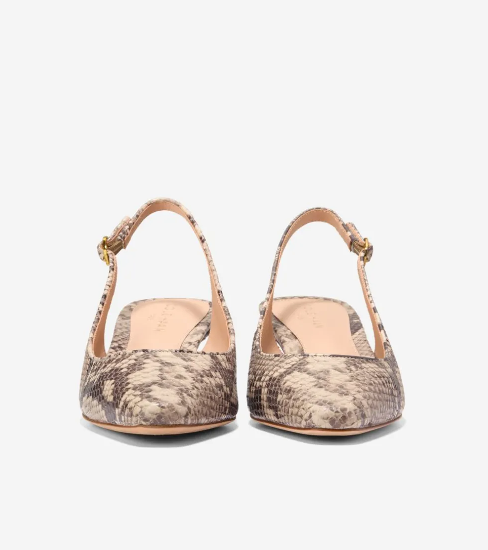 womens_tayla_kitten_heel_slingback_pumps_mm_2-1.webp Cole Haan Dress Shoes | Heels & Pumps*Women's Tayla Kitten Heel Slingback Pumps 45MM SnakePrint