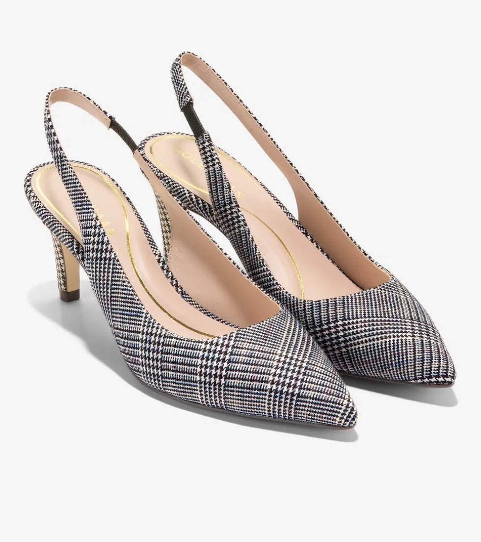 womens_vandam_slingback_pumps_4.webp Cole Haan Dress Shoes | Heels & Pumps*Women's Vandam Slingback Pumps MiniPlaid