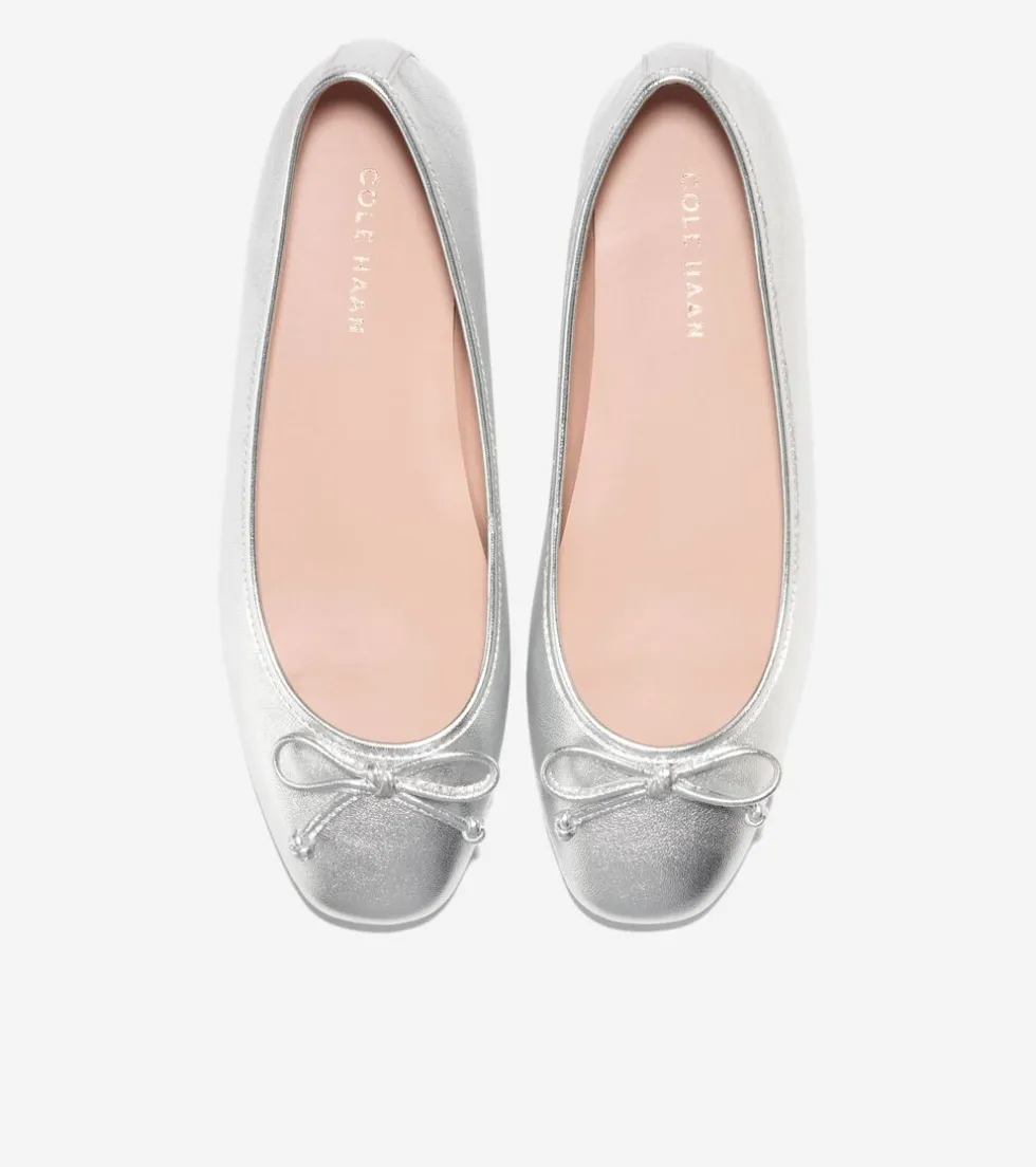 womens_yara_soft_ballet_flats_3-1.webp Cole Haan Flats & Ballets*Women's Yara Soft Ballet Flats Silver
