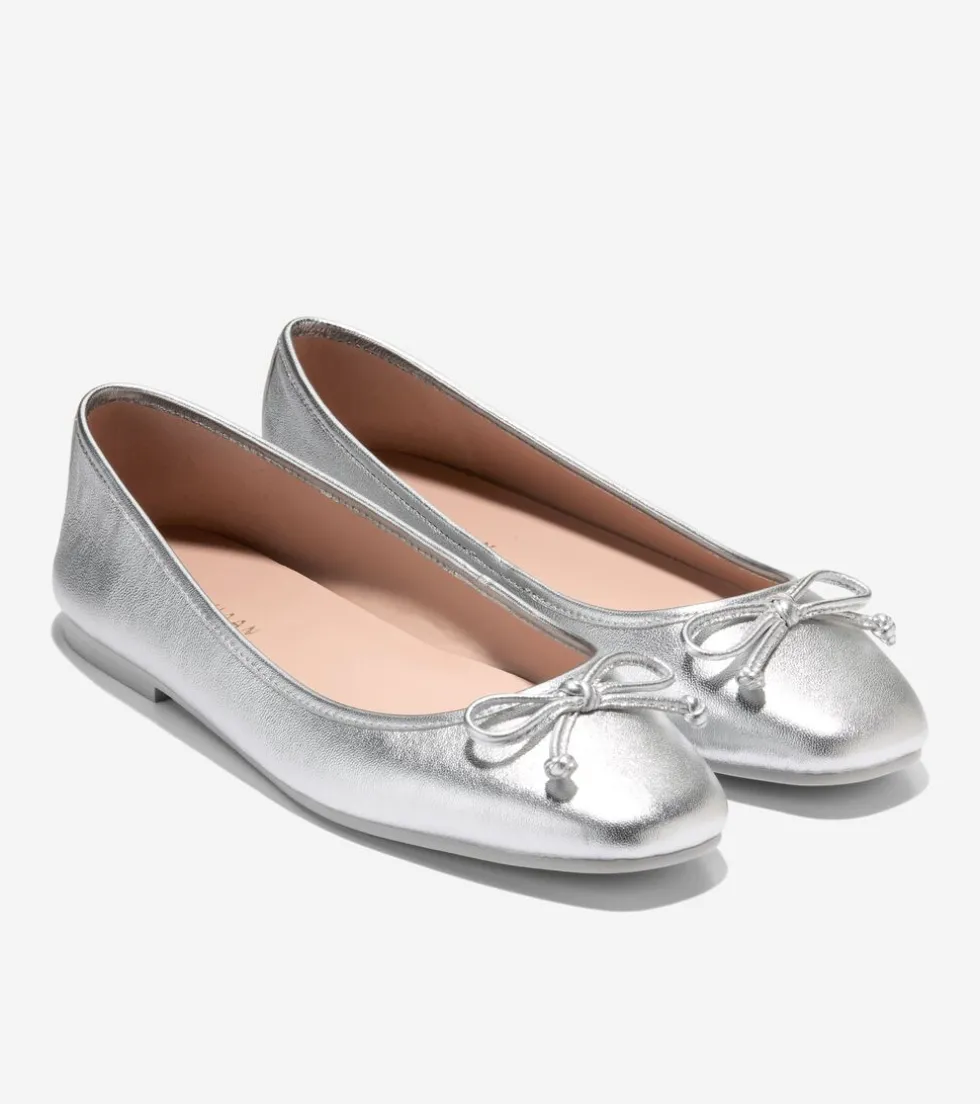 womens_yara_soft_ballet_flats_4-1.webp Cole Haan Flats & Ballets*Women's Yara Soft Ballet Flats Silver