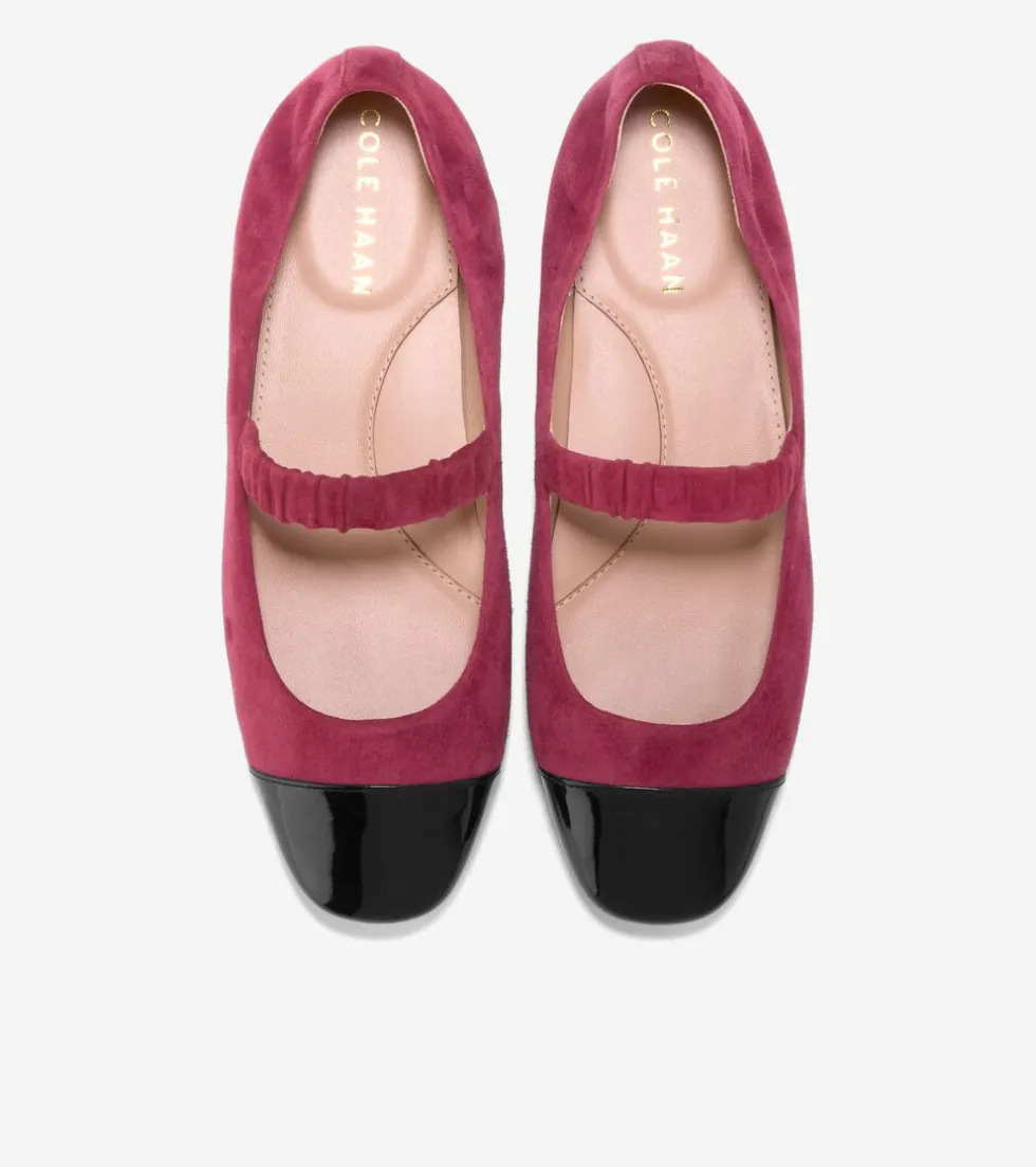 womens_yvette_mary_jane_ballet_flats_3-3.webp Cole Haan Flats & Ballets*Women's Yvette Mary Jane Ballet Flats BlackCherry-Black
