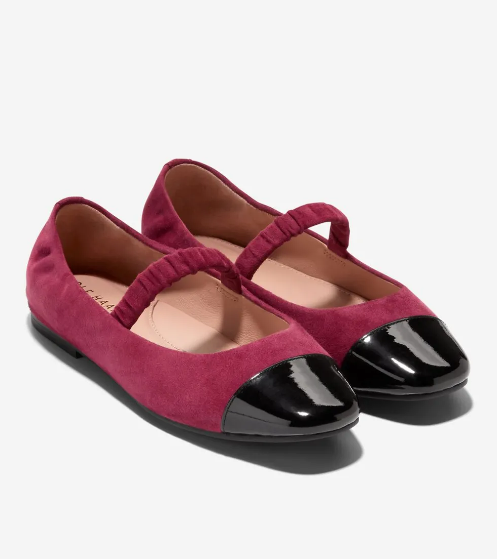 womens_yvette_mary_jane_ballet_flats_4-3.webp Cole Haan Flats & Ballets*Women's Yvette Mary Jane Ballet Flats BlackCherry-Black